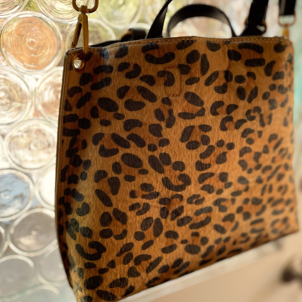 Luxe Leopard Shoulder Bag